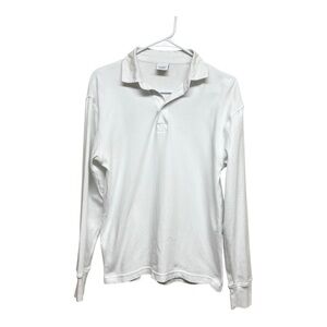 Outdoor Voices Men Rugby Longsleeve
White Large Polo Collared
Cuff Sleeves Sz XS